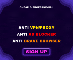 Ad: ISProxy — Protect your site from VPN & Proxy abuse